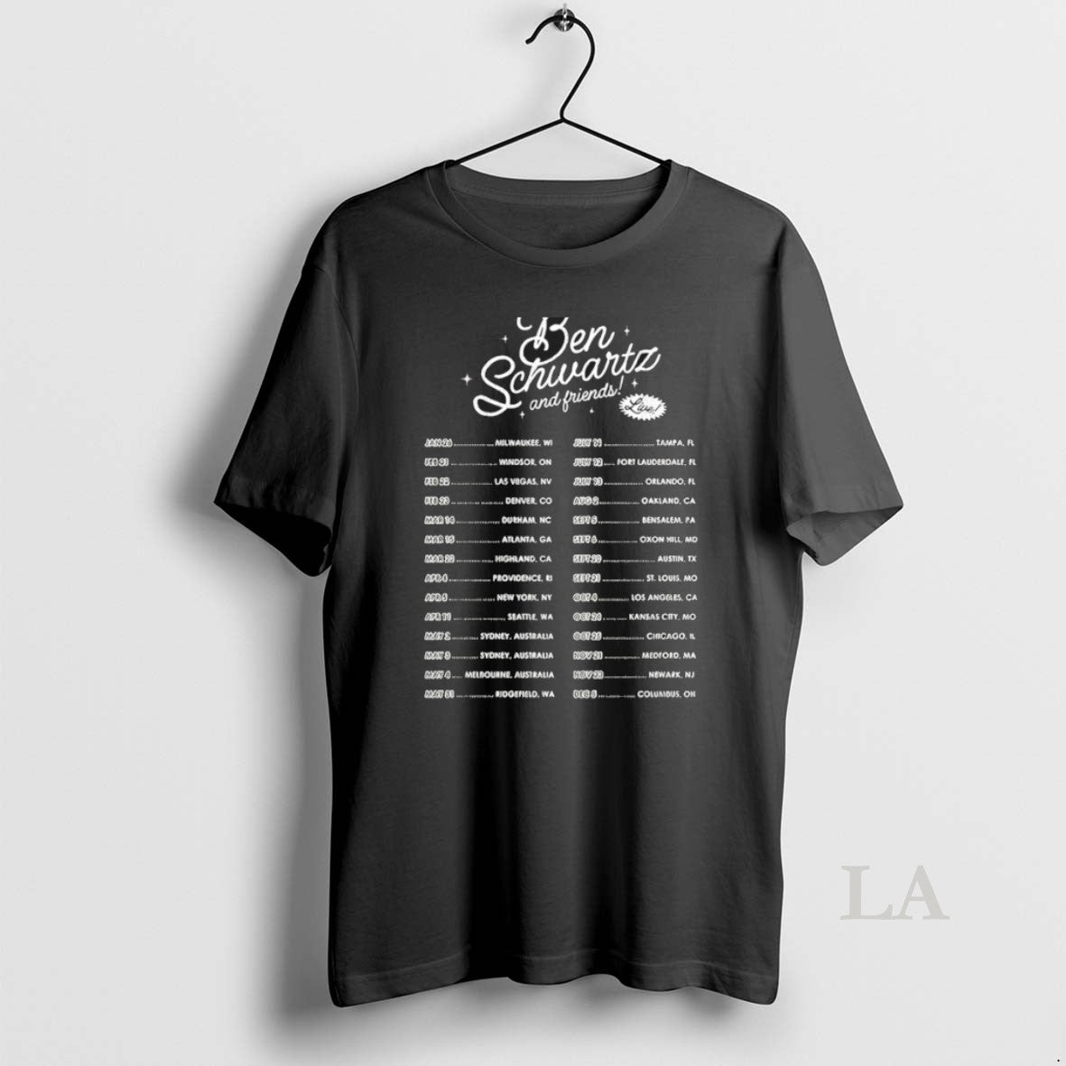 Original Ben Schwartz And Friends World Tour