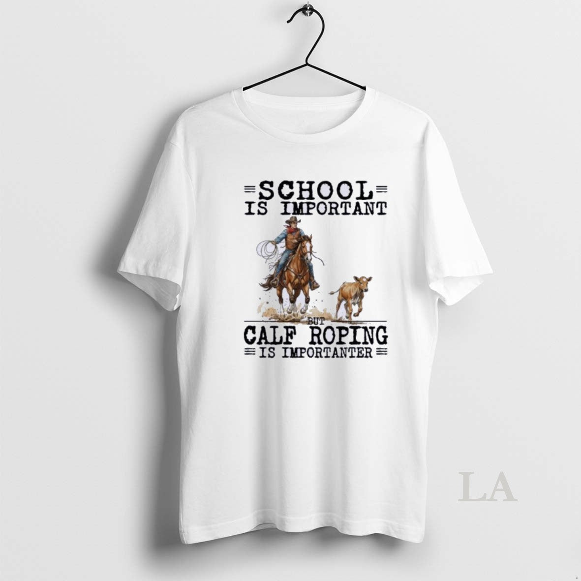Original Calf Roping School Is Important T-Shirts, Hoodie, Sweatshirt | WearSparks.com