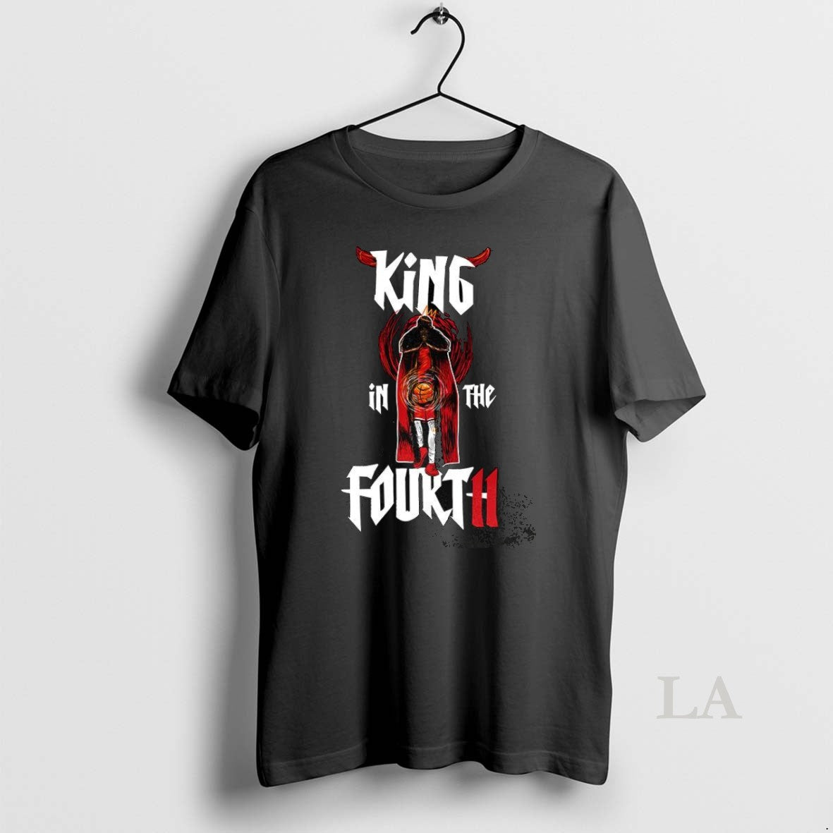Original Demar Derozan Chicago Bulls Baseball King In The Fourth 11