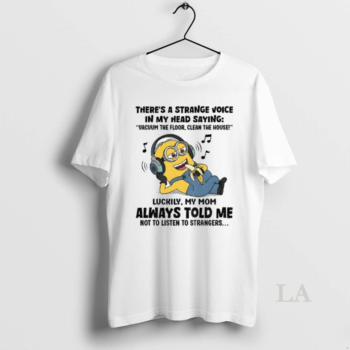 Original Minion Theres A Strange Voice In My Head Saying Vacuum The Floor Clean The