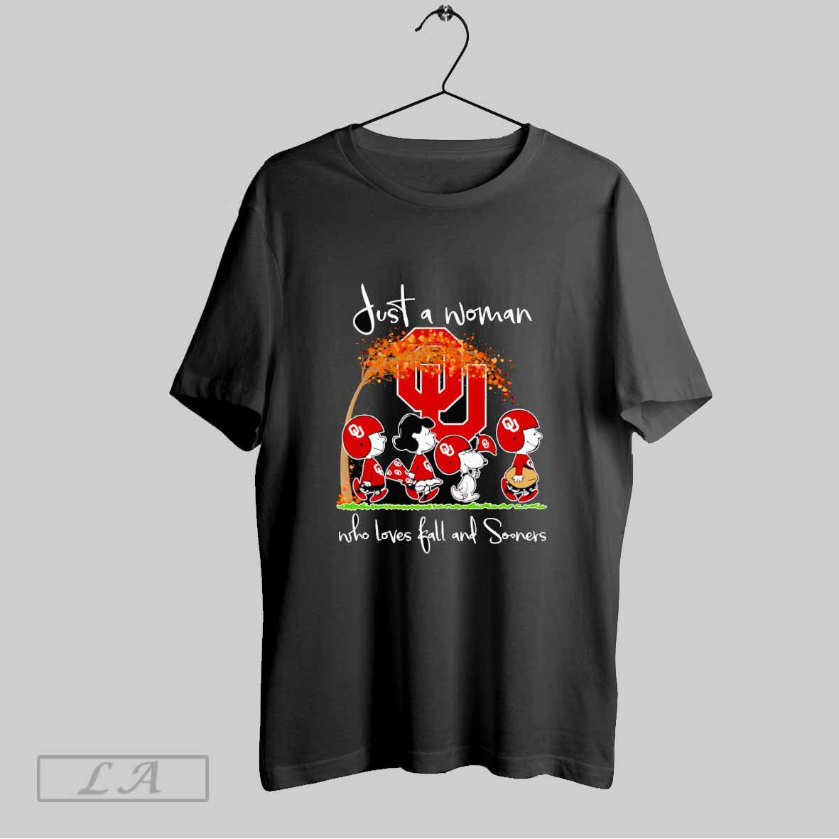 Original Peanuts Just A Woman Who Loves Fall And Sooners