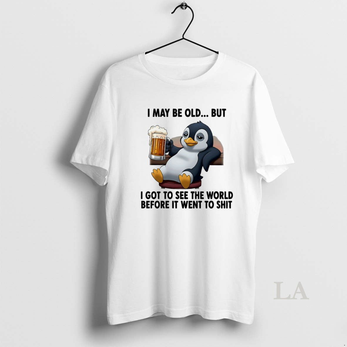 Original Penguin I May Be Old But I Got To See The World Before It T-Shirts, Hoodie, Sweatshirt | WearSparks.com