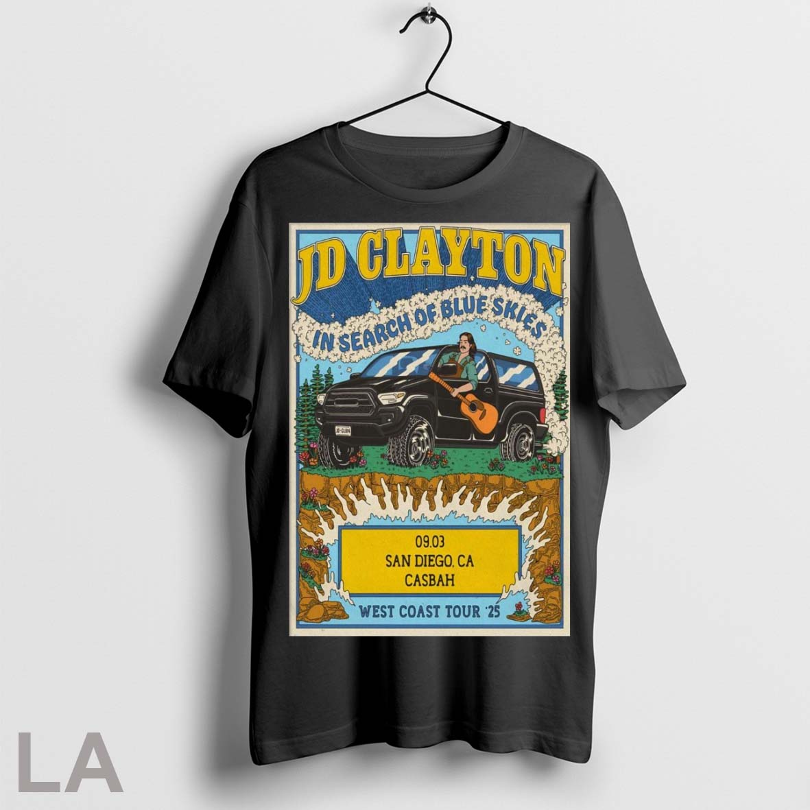 Original Poster Jd Clayton September 3 2025 Casbah In San Diego Ca West Coast Tour