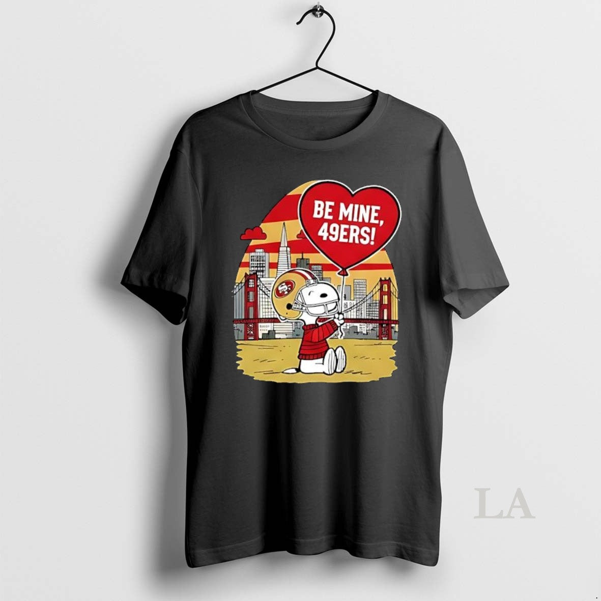 Original Premium San Francisco 49ers X Snoopy Cartoon Valentine 2026