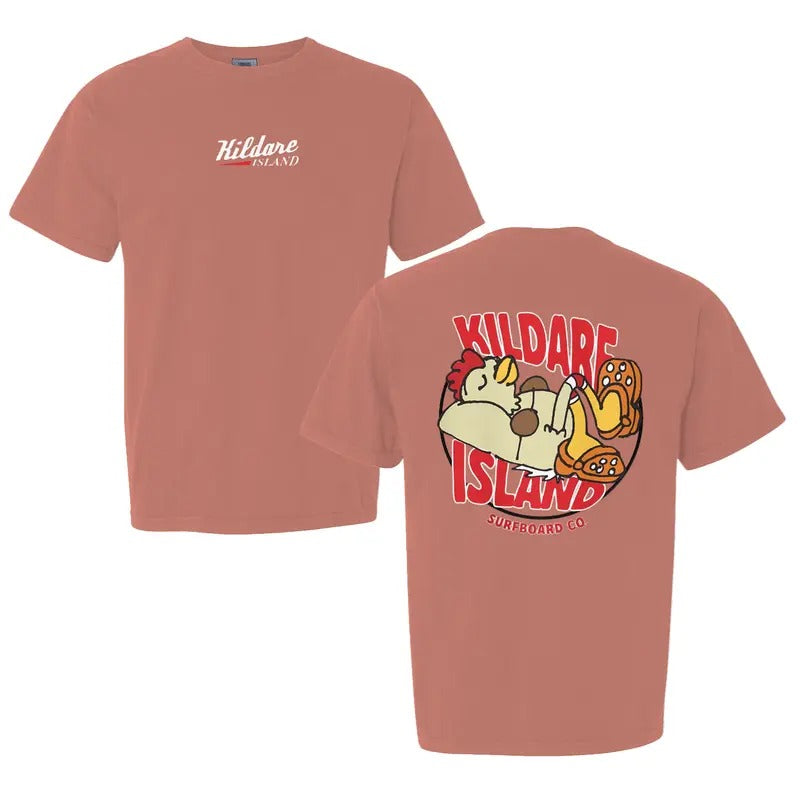 Outer Banks Kildare Island Chicken T-Shirt Comfort Colors , JJ Maybank Outfit, OBX SS4 Show Shirt, Beach Tee, Break Tee Gift For Movies Lovers