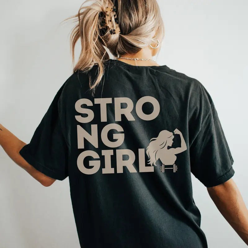 Oversized Gym Pump Cover Tshirt For Girlfriend Wife Friend Birthday Weightlifting Shirt For Strong Girl Muscle Mommy Dedicated Pump Cover