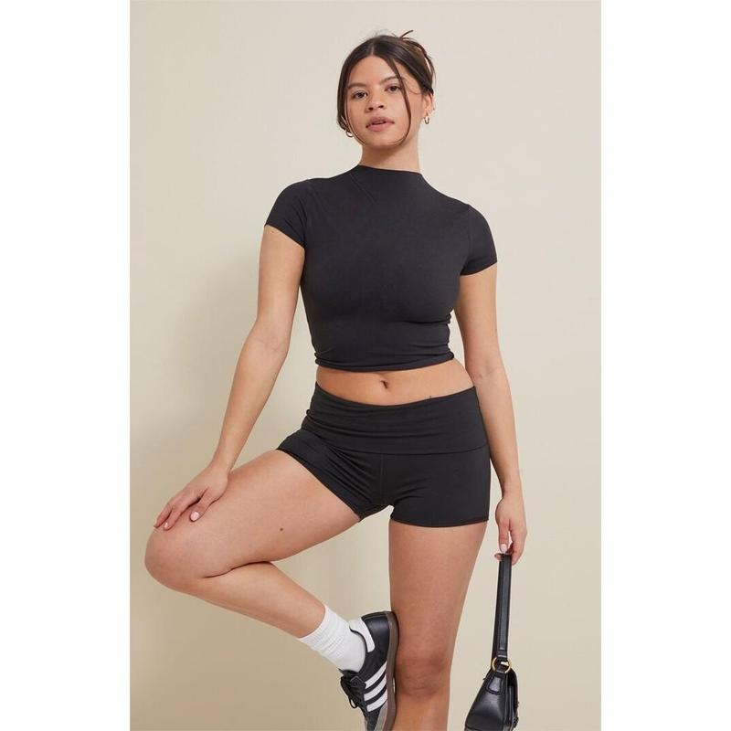 PAC 1980 Women's Active Black Kimberly T-Shirt