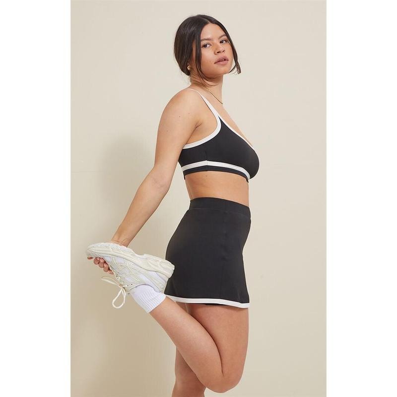 PAC 1980 Women's PAC WHISPER Active Black Double Strap Sports Bra T-Shirts, Hoodie, Sweatshirt | WearSparks.com