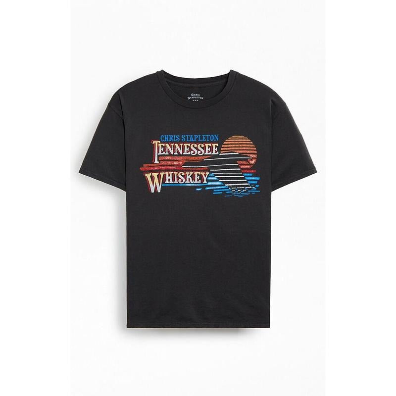 PacSun Men's Chris Stapleton Whiskey T-Shirt - Multicolor