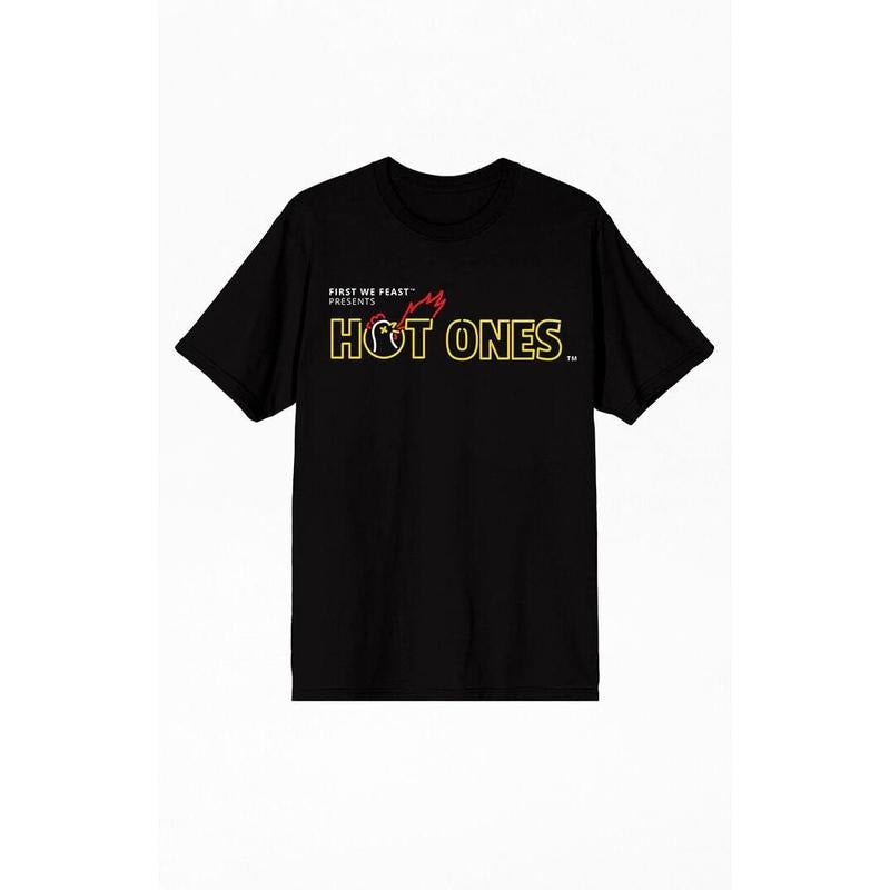 PacSun Men's Hot Ones the Last Dab Apollo Hot Sauce T-Shirt - Multicolor