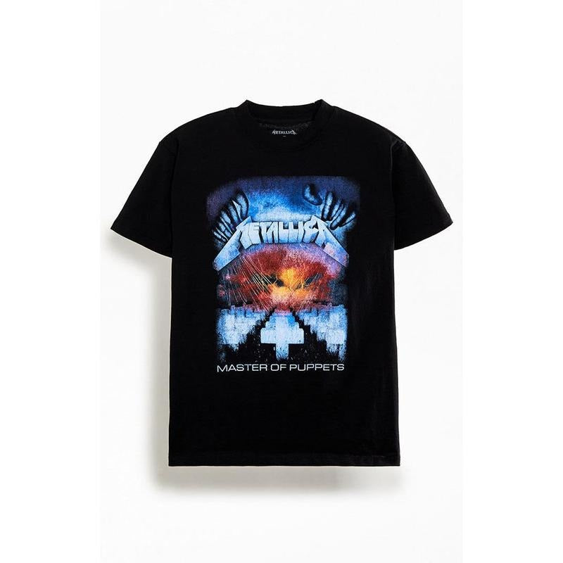 PacSun Men's Metallica Master of Puppets T-Shirt - Multicolor