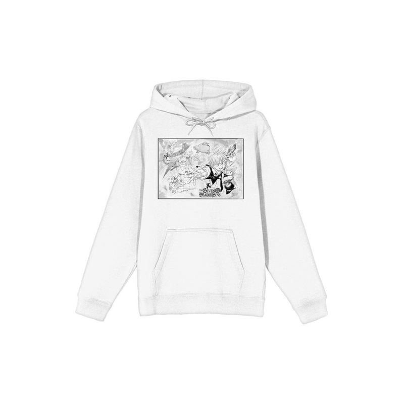PacSun Men's Seven Deadly Sins Manga Hoodie