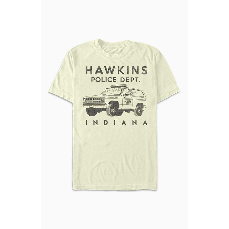 PacSun Men's Stranger Things Hawkins Indiana T-Shirt - Multicolor