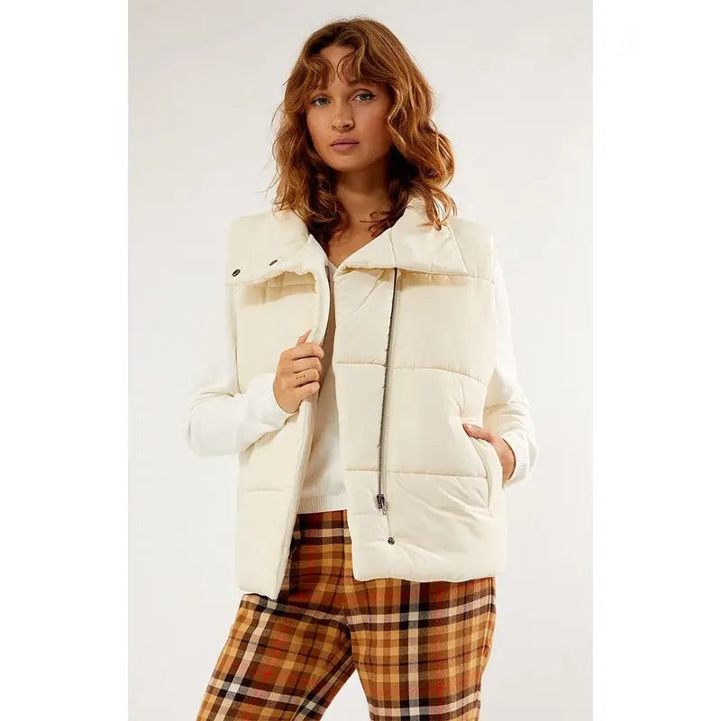 PacSun Women's Asymmetrical Puffer Vest T-Shirts, Hoodie, Sweatshirt | WearSparks.com