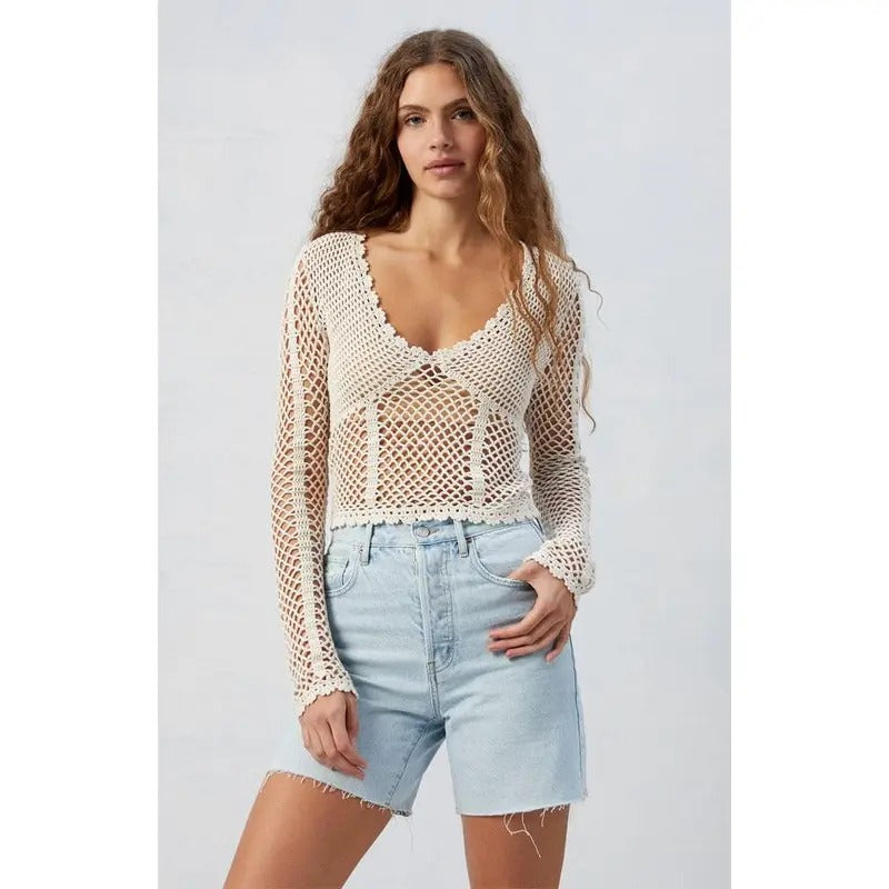 PacSun Women's Light Indigo Raw Hem Dad Jorts