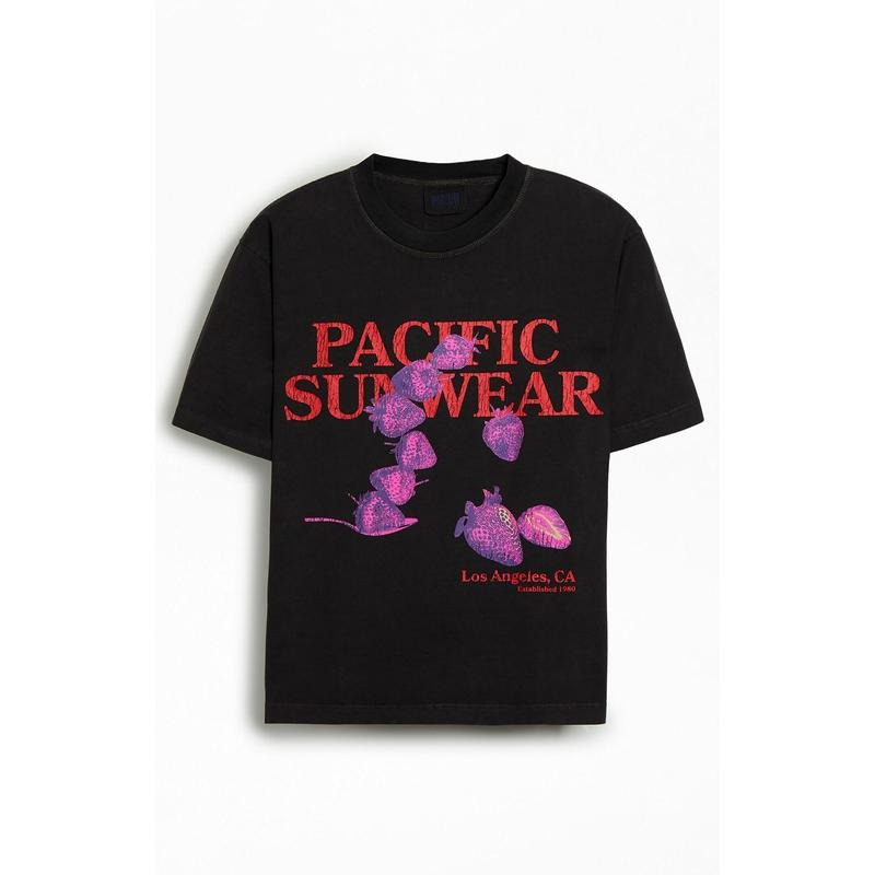 Pacsun Men's Pacific Sunwear Tumble Oversized T-Shirt - Multicolor