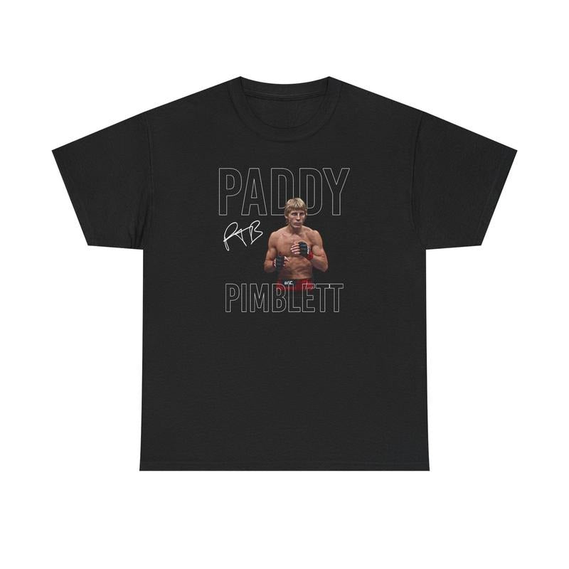 Paddy Pimblett Black Graphic T-Shirt