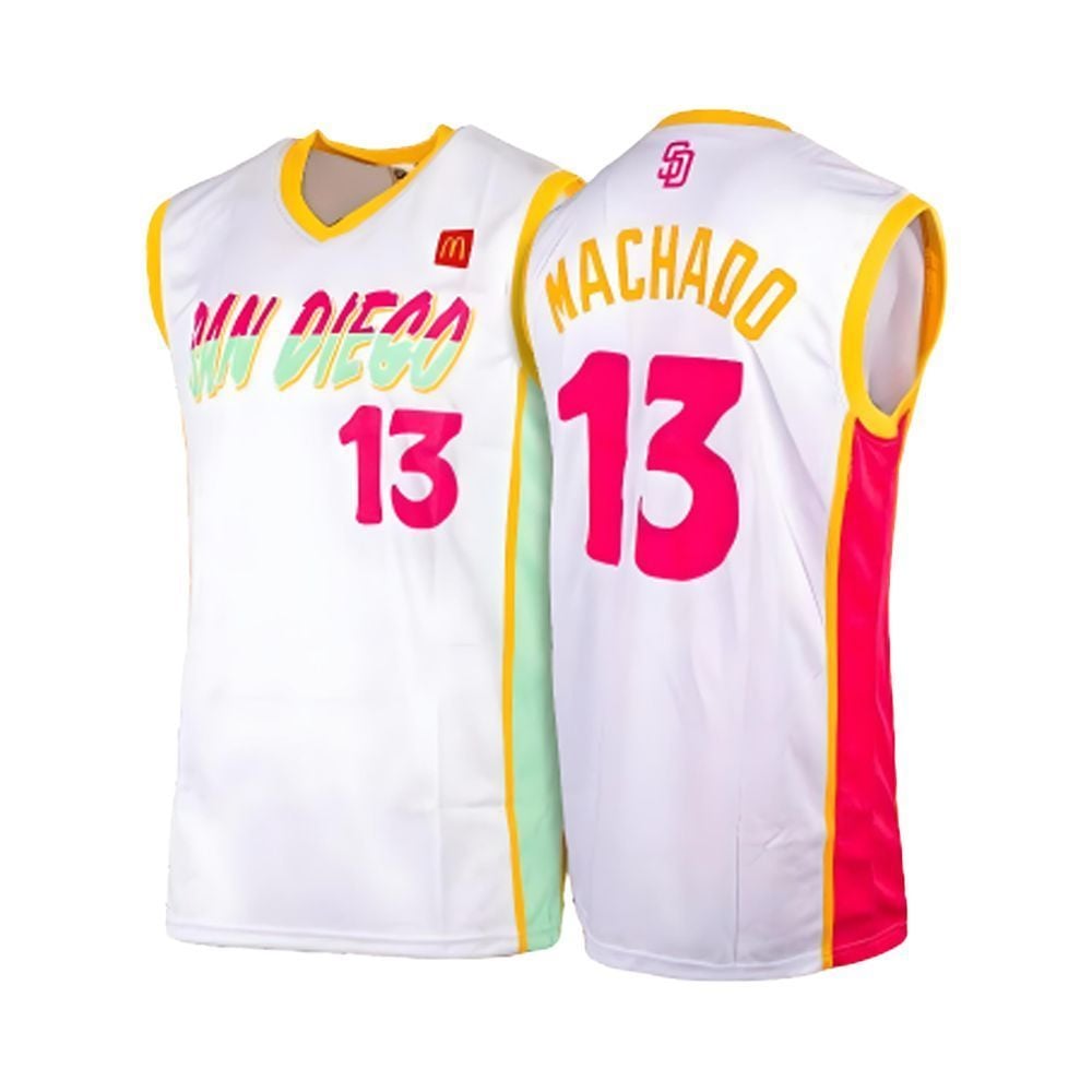 Padres Machado Basketball Jersey Giveaway 2025 - Grishko.com T-Shirts, Hoodie, Sweatshirt | WearSparks.com (Image 2)
