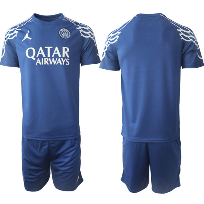 Paris Saint-Germain Custom 2025 Navy Home Soccer Jersey Suit