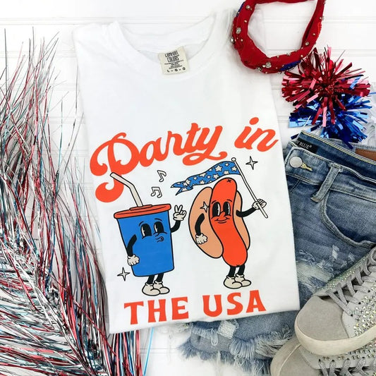 Party In The USA Comfort Colors T-Shirt