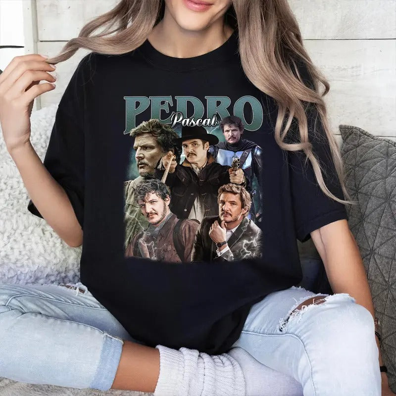 Pedro T Shirt, Pascal T Shirt, Vintage Pedro T Shirt, Gift For Woman and Man Unisex T-Shirt Sweatshirt Hoodie