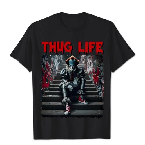 Penny.wise Halloween T-Shirt, Halloween Horor Characters T-Shirt, Retro Halloween T-Shirt, Horor Halloween T-Shirt, Gift For Fan, Gift For Her, Gift For Him Fabric Fit Top Womenswear