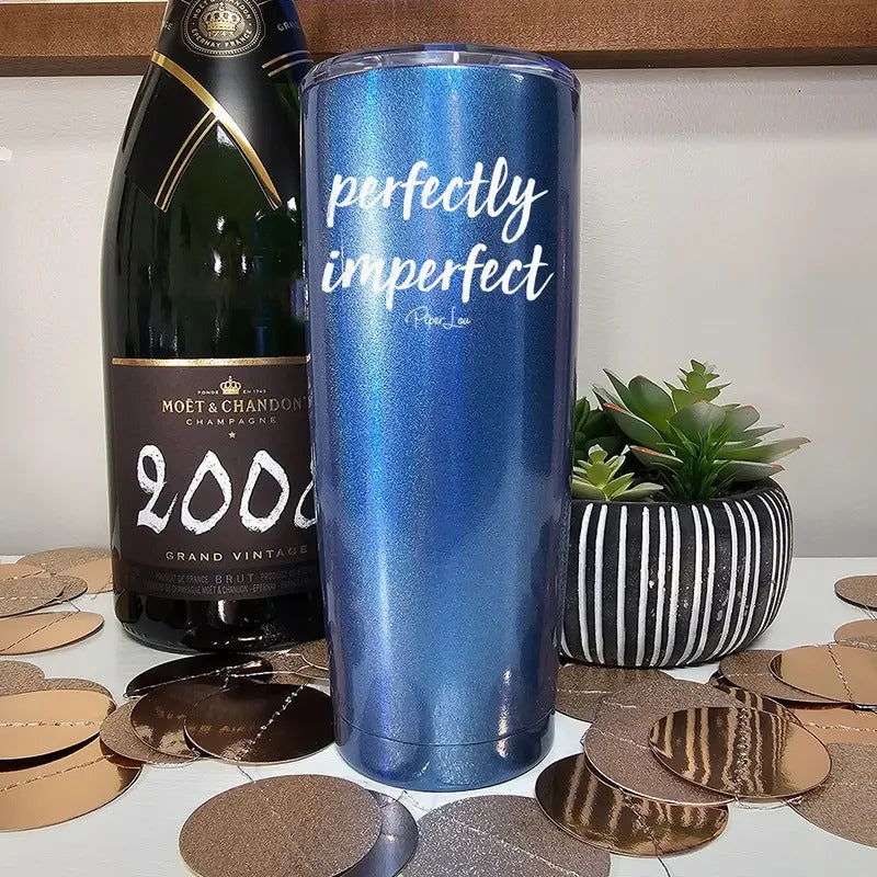 Perfectly Imperfect Laser Etched Tumbler