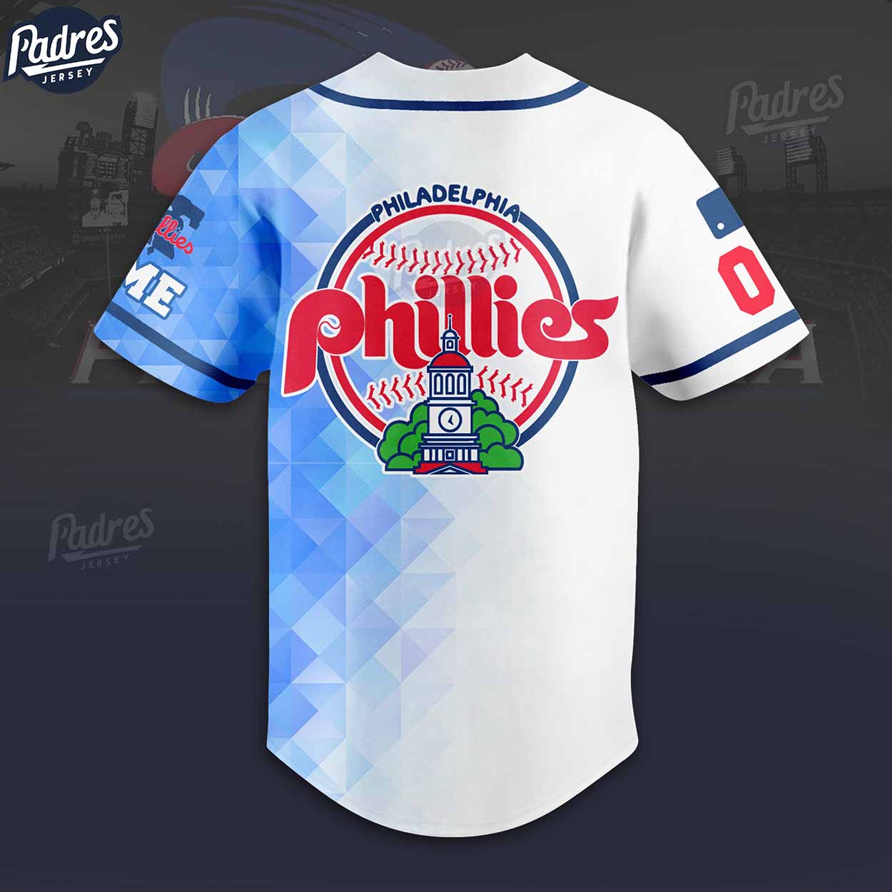 Personalized Philadelphia Phillies Baseball Jersey Gift For Fan - Padres Jersey Oasis: Elevate Your Baseball Style Game