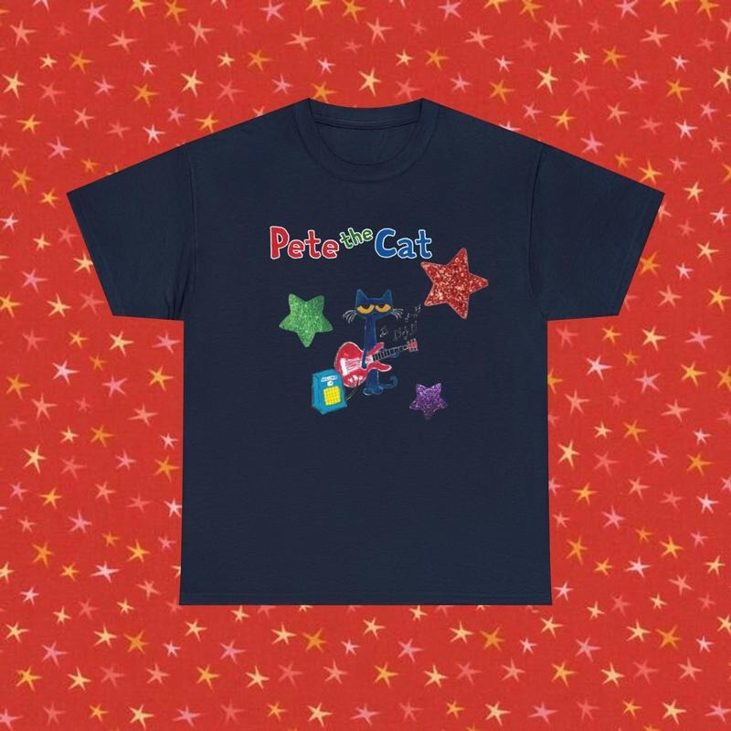 Pete the Cat Playing Guitar Shirt | Y2K Shirt, 90s Shirt, Graphic Shirt, Coquette, Vintage Design, Pete the Cat Shirt, Cute Shirt, Vintage shirt, Punk clothing, Trendy clothing, Pete the Cat Playing Guitar, Cat Shirt, Childhood Memories Tee Sweatshirt, Ho