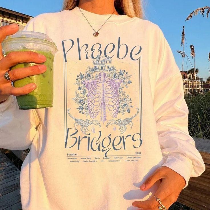 Phoebe Bridgers Vintage Style Sweatshirt, I Know The End Punisher Music Lyric Sweatshirt