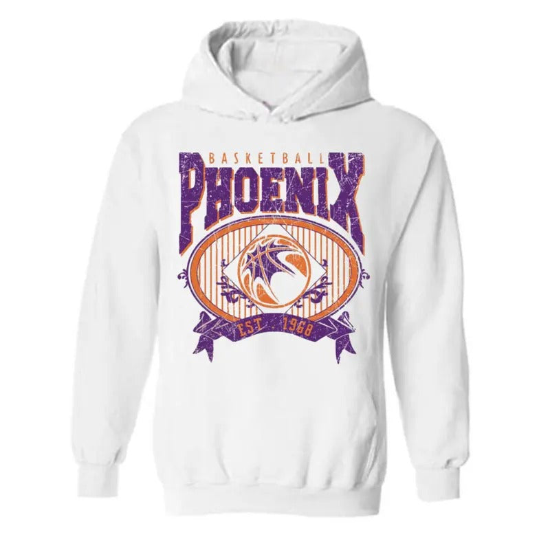 Phoenix Basketball Shirt, Phoenix Basketball Sweatshirt, Vintage Style Phoenix Basketball shirt, Phoenix Basketball fan Gift Sync-Product