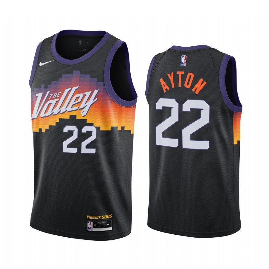 Phoenix Suns #22 DeAndre Ayton 21 Season Edition City Edition Suns 22 # Black Jersey
