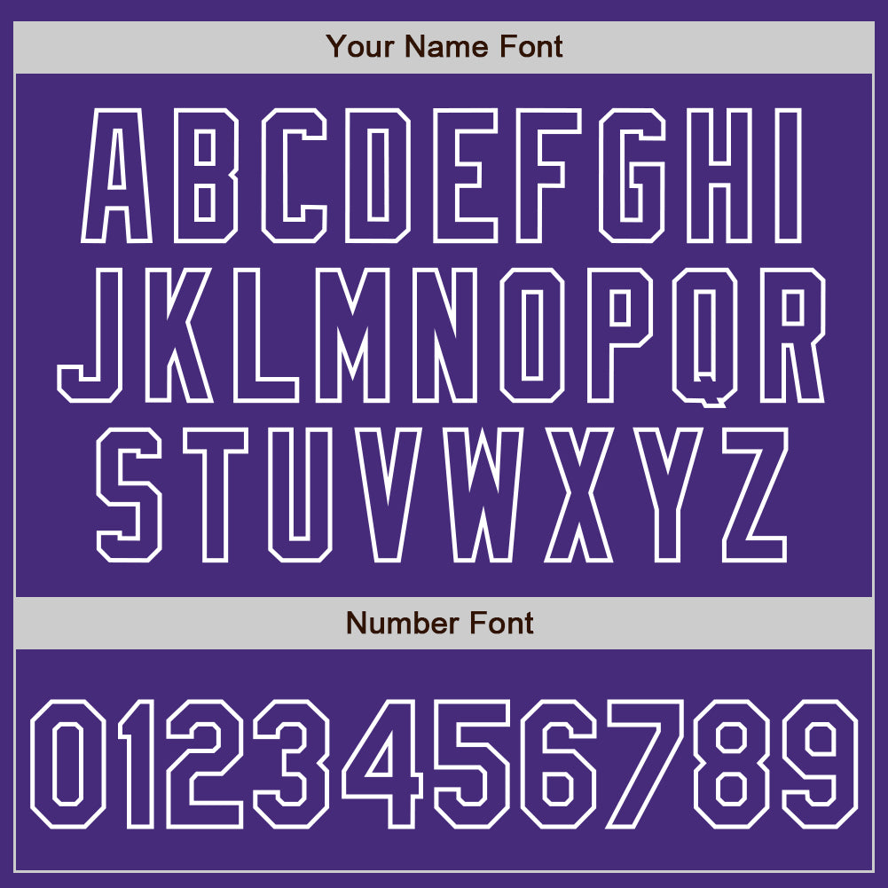 Custom Purple-White Gradient Classic Vertical Stripe Authentic Baseball Jersey