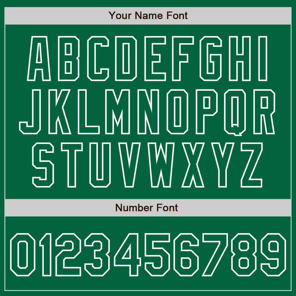 Custom Kelly Green-White Gradient Classic Vertical Stripe Authentic Baseball Jersey