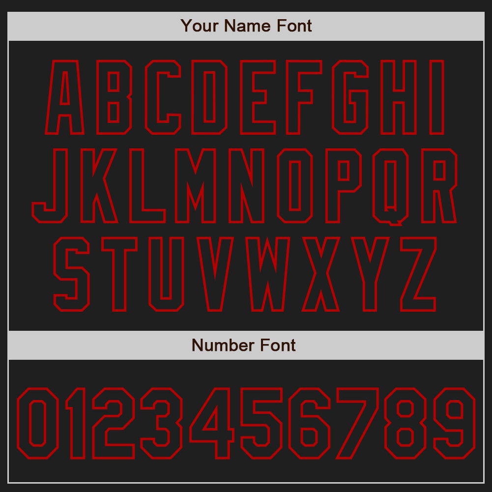 Custom Black-Red Classic Vertical Stripe Fluid Liquid Texture Authentic Baseball Jersey