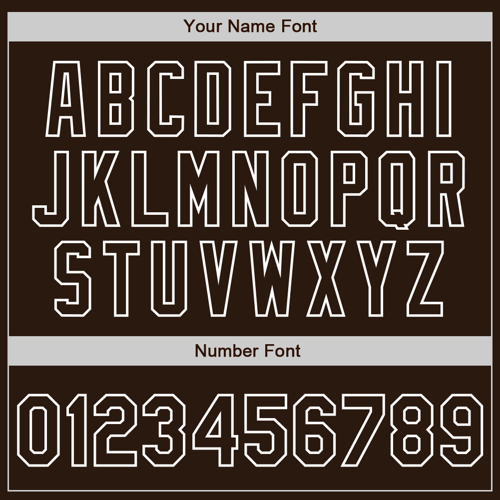 Custom Brown-White Classic Vertical Stripe Fluid Liquid Texture Authentic Baseball Jersey