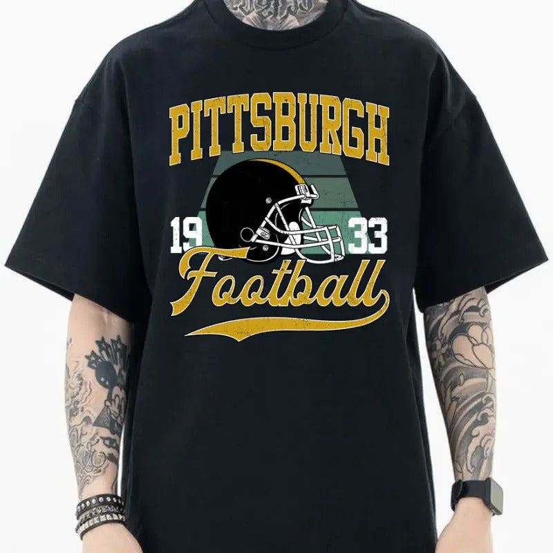 Pittsburgh Football - GILDAN 5000 T-SHIRT Hoodie, Sweatshirt | WearSparks.com