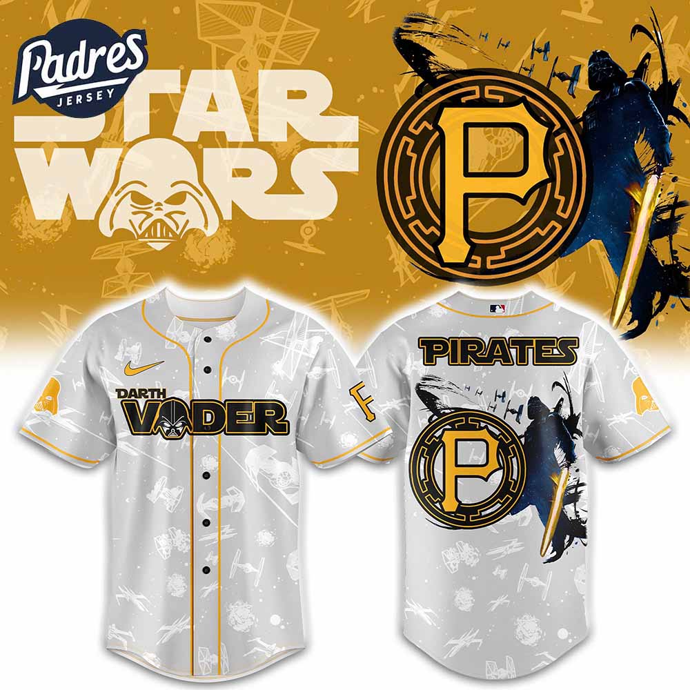 Pittsburgh Pirates MLB x Darth Vader Is Anakin Baseball Jersey - Padres Jersey Oasis: Elevate Your Baseball Style Game