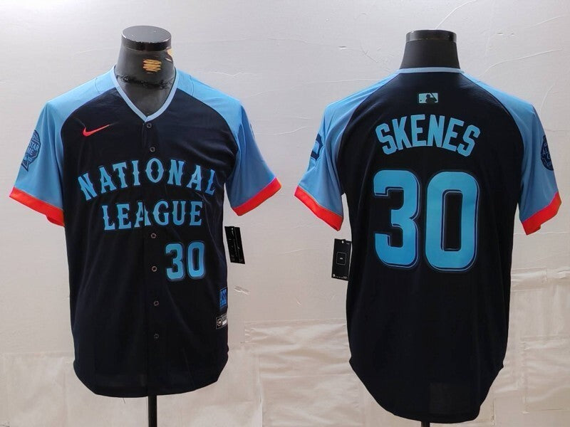 Pittsburgh Pirates #30 Paul Skenes Pirates 24 All-Star Style 2