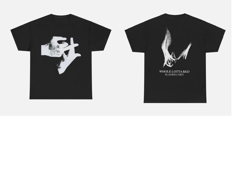 Pl4yboi C4rti Hands Tee T-Shirt Whole Lotta Red Album Tour Merch - All Sizes