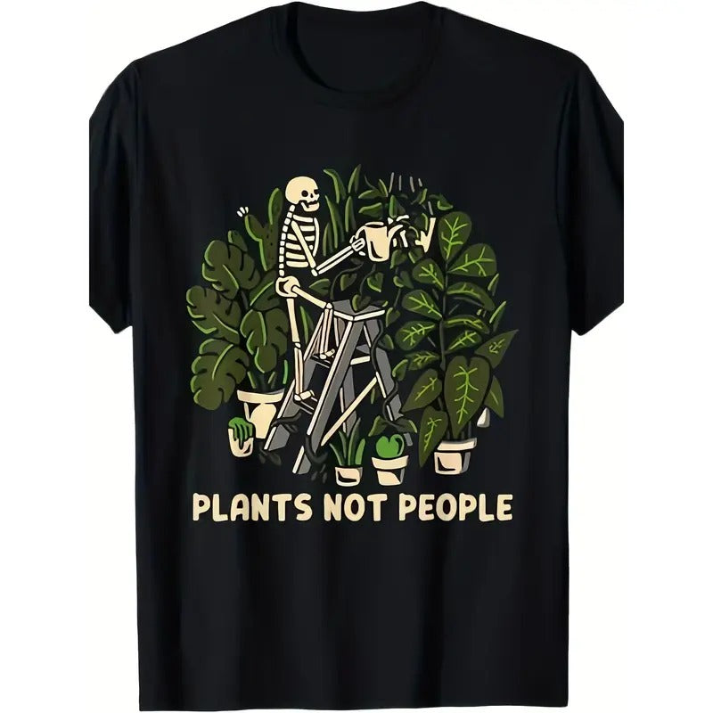 Plant Non-Human, Bone, Nature, Green, Leaf T-Shirt Made in USA