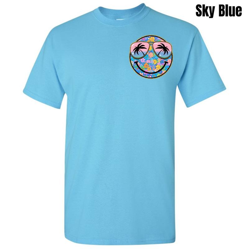 Pocket Size - Keep It Cute Happy Face Gildan Short Sleeve T-Shirt 'NLB'