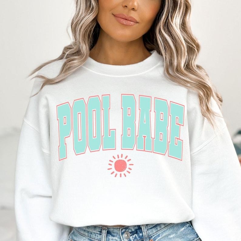 Pool Babe , Retro Summer , Summer Shirt , Summer , Beach shirt