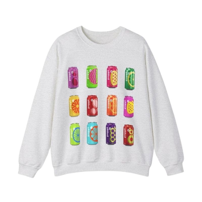 Poppi Sweatshirt, Drink Lover Shirt or hoodie, Poppi Gift, Gift for Girlfriend Classic Crewneck | WearSparks.com