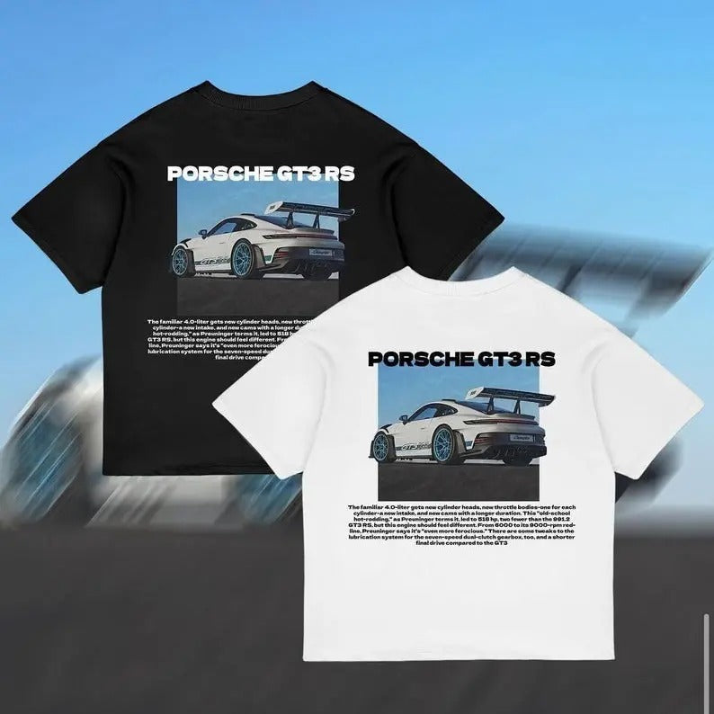 Porsche 911 GT3 RS unisex t-shirt, perfect gift idea for boys, girls, and dads, stylish car clothes for Porsche fans