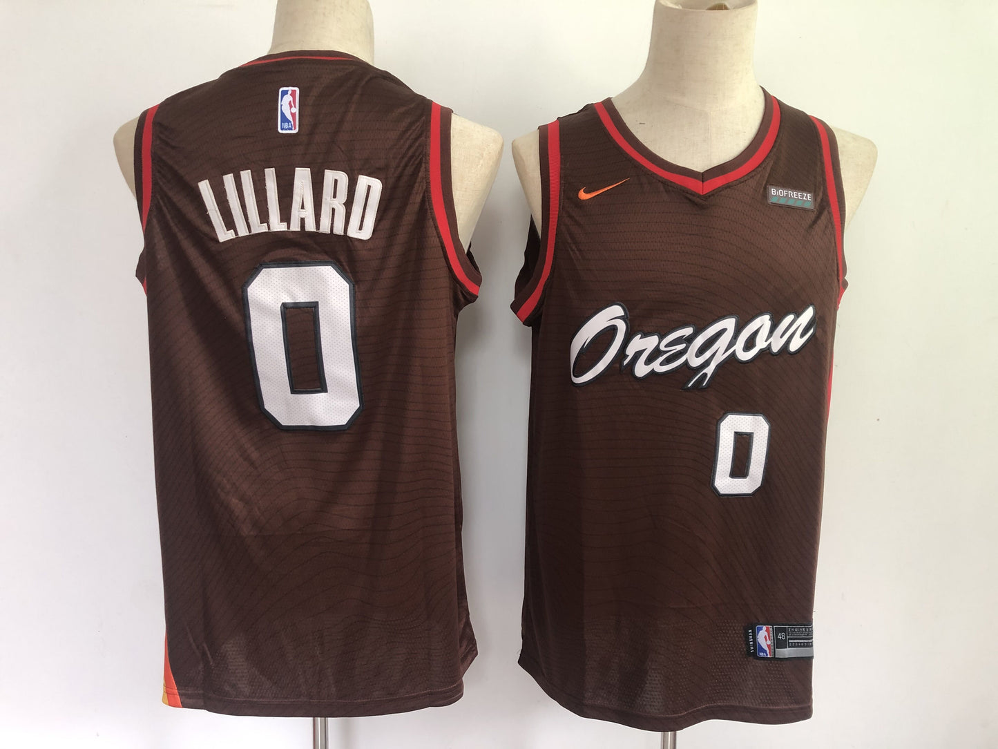 Portland Trail Blazers #0 Damian Lillard Trail Blazers 0 City Edition 21