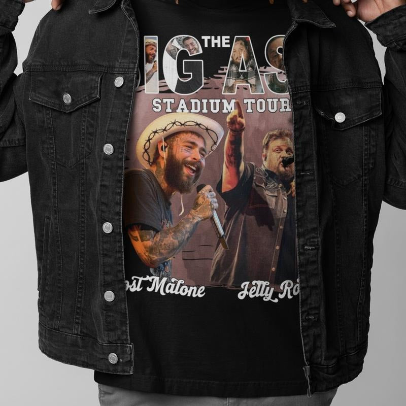 Post Rap Tour Tee 2025 Jelly Edition Shirt for True Fans