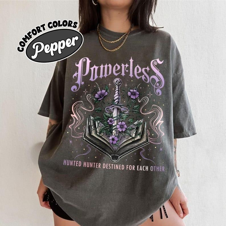 Powerless Kai Azer Comfort Colors Shirt For Fans, Romantasy Book Lover T Shirt, Kai And Paedyn Tee, Dark Romance Gift...