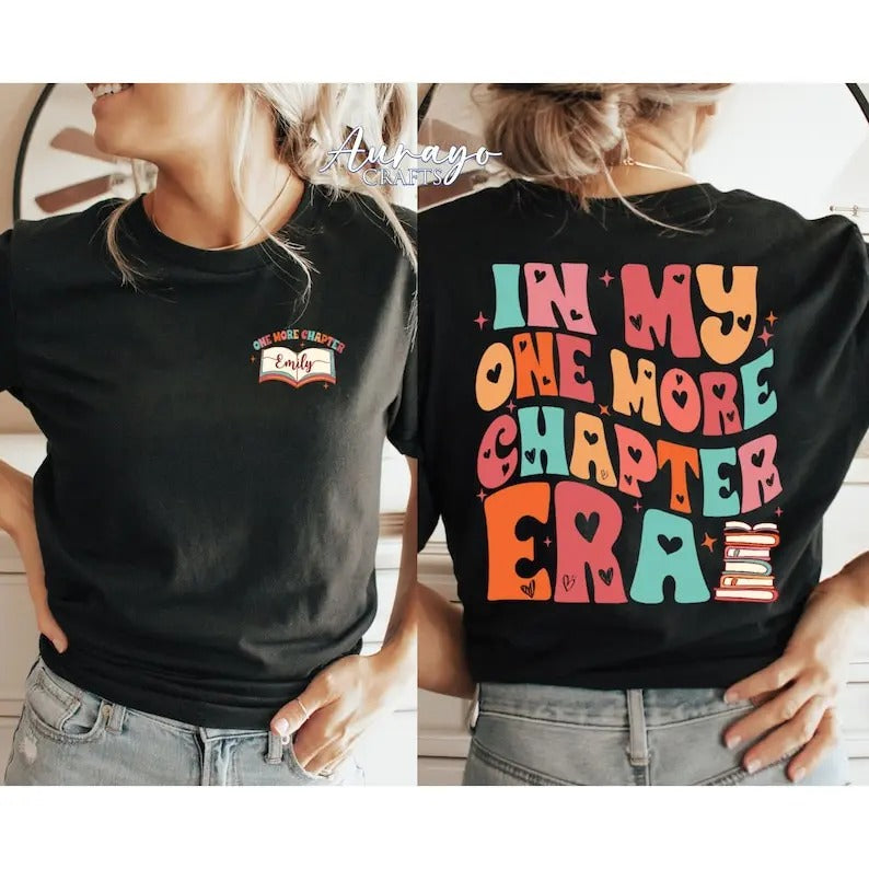 Premium In My One More Chapter Era Sweatshirt, Book Lover Shirt, Bookworm Gift,Teacher Appreciation,Booktrovert...