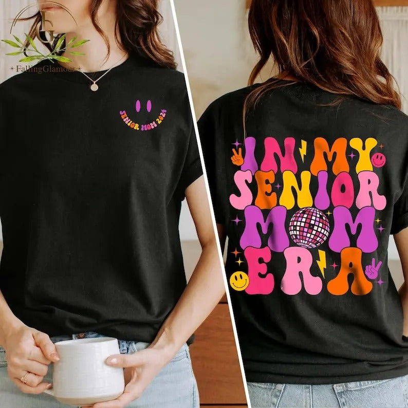 Premium In My Senior Mom Era Shirt, In My Senior Era Shirt, Senior Mom Shirt, Class of 2024 Shirt, Senior Mom 2024 Tee,...